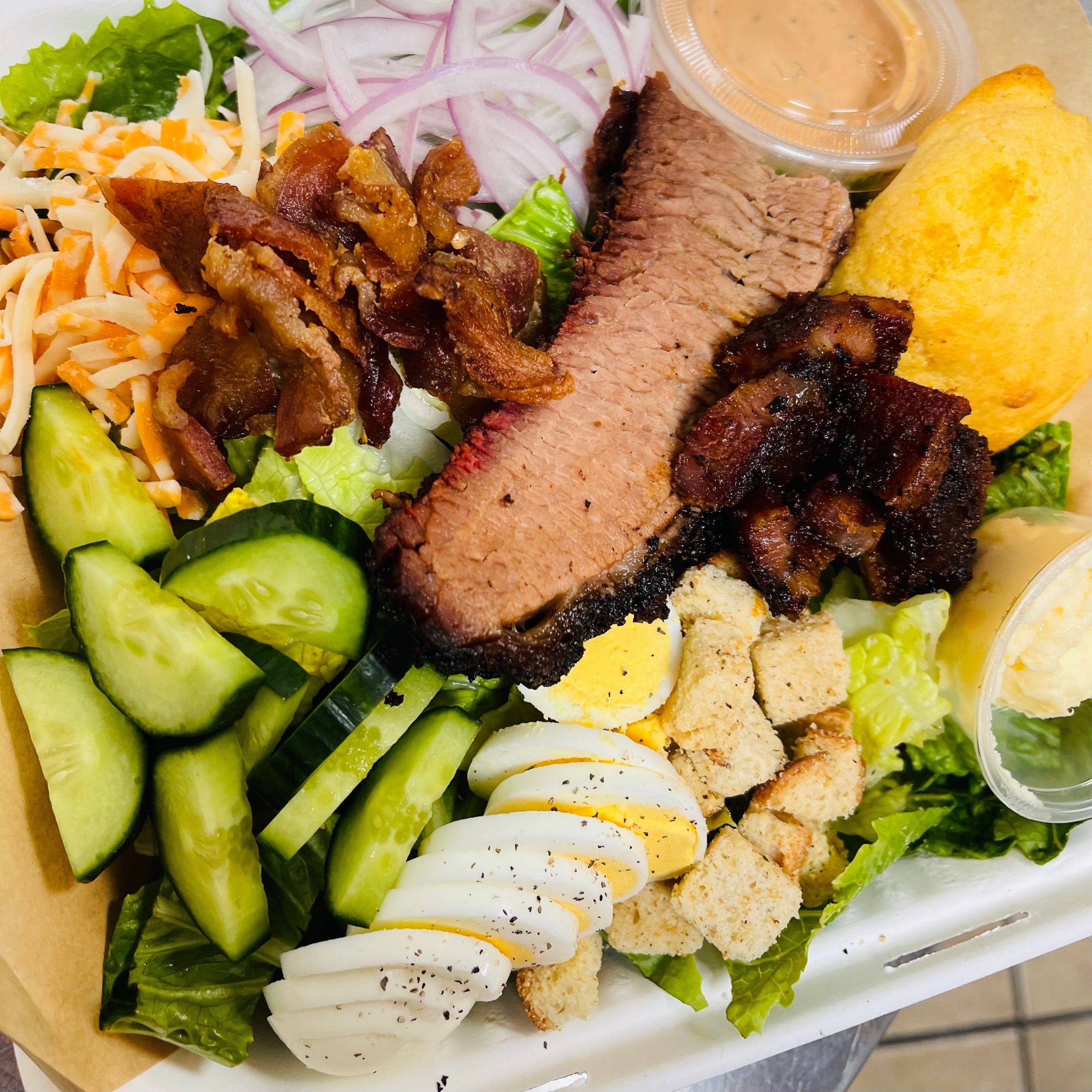 Pitmaster’s Salad Hickory Street Authentic Southern BBQ